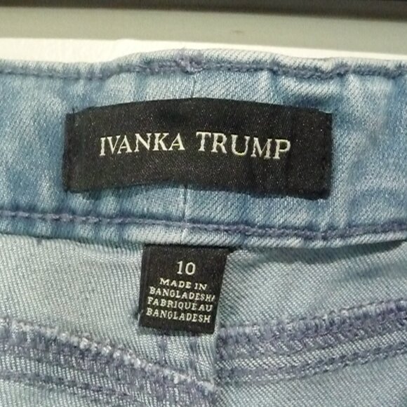 IVANKA TRUMP SCULPTING SKINNY ANKLE JEANS SIZE 10 - Picture 7 of 9